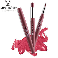 MISS ROSE®‎ Double-end Matte Lipstick & Lip Liner Pen - royalchoice-lashes.myshopify.com