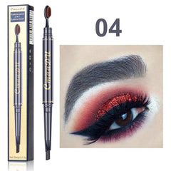 CMAADU 2-in-1 Eyebrow Makeup Brush and Pencil