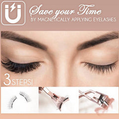 Double Layer Magnetic Eyelashes and Magnetic Applicator
