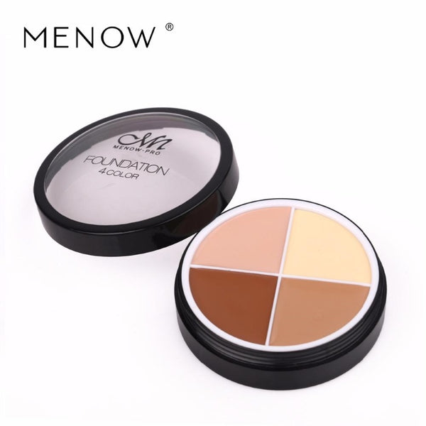 MENOW® 4 Colors Makeup Foundation Palette - royalchoice-lashes.myshopify.com