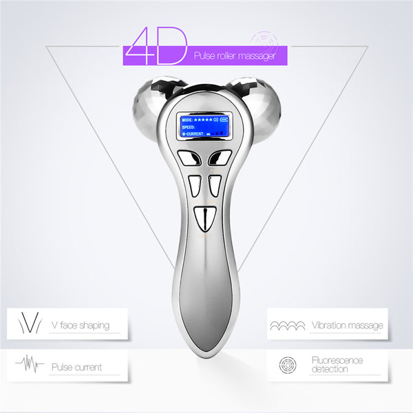 4D V-Shape Face Lift Electric Massager - royalchoice-lashes.myshopify.com